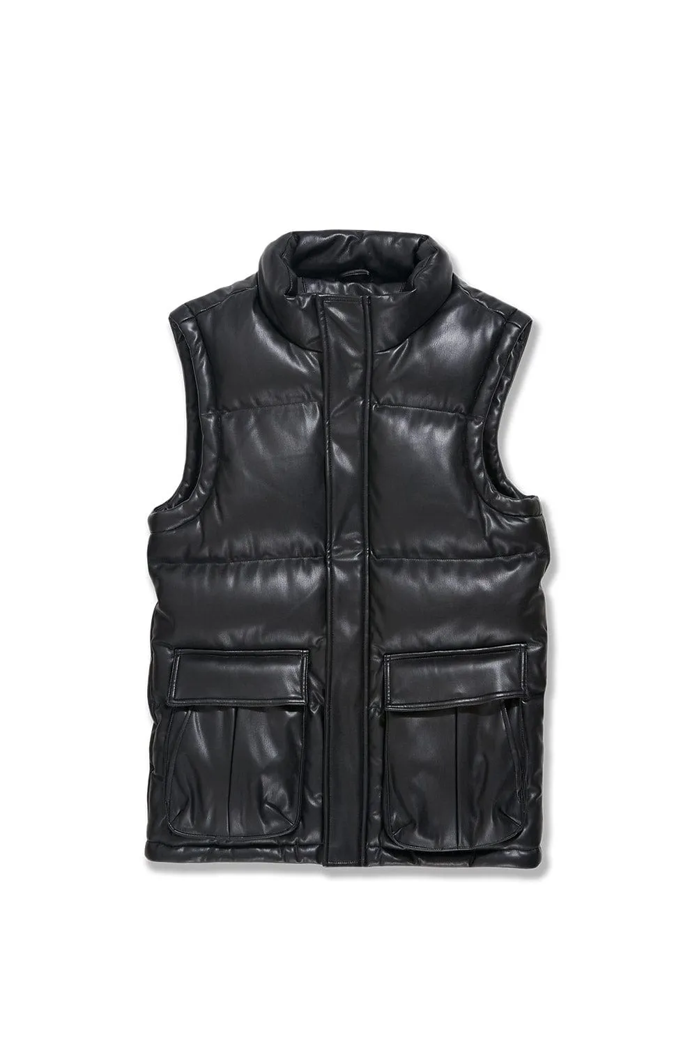 Big Men's Thriller Puffer Vest (Black)