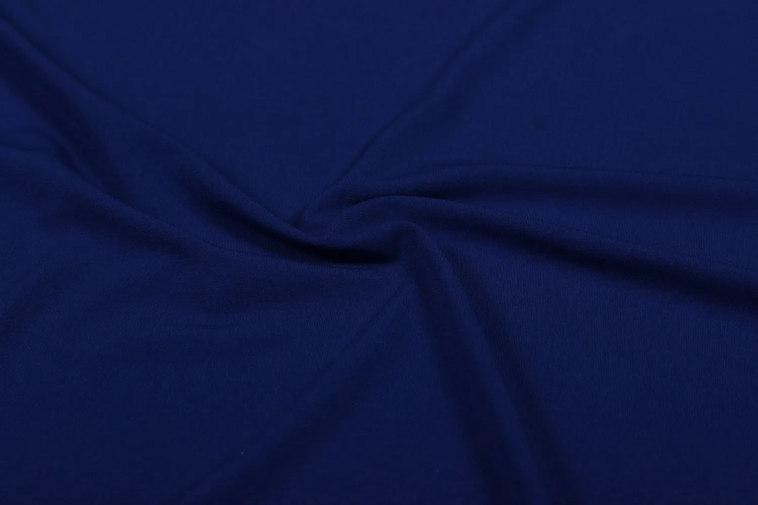 Blue Plain Knit Fabric