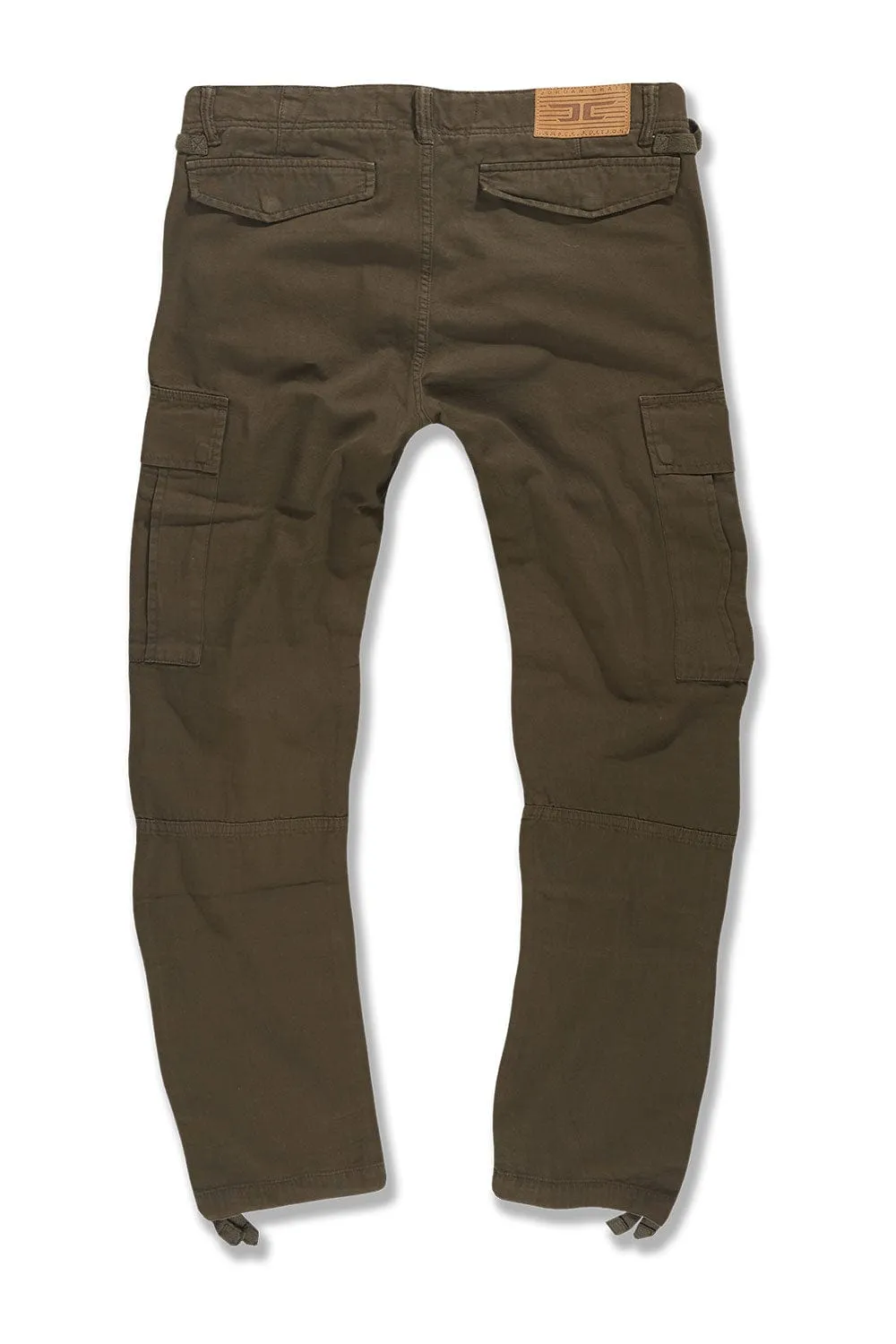 Brian - Airwalk Cargo Pants (Army Green)