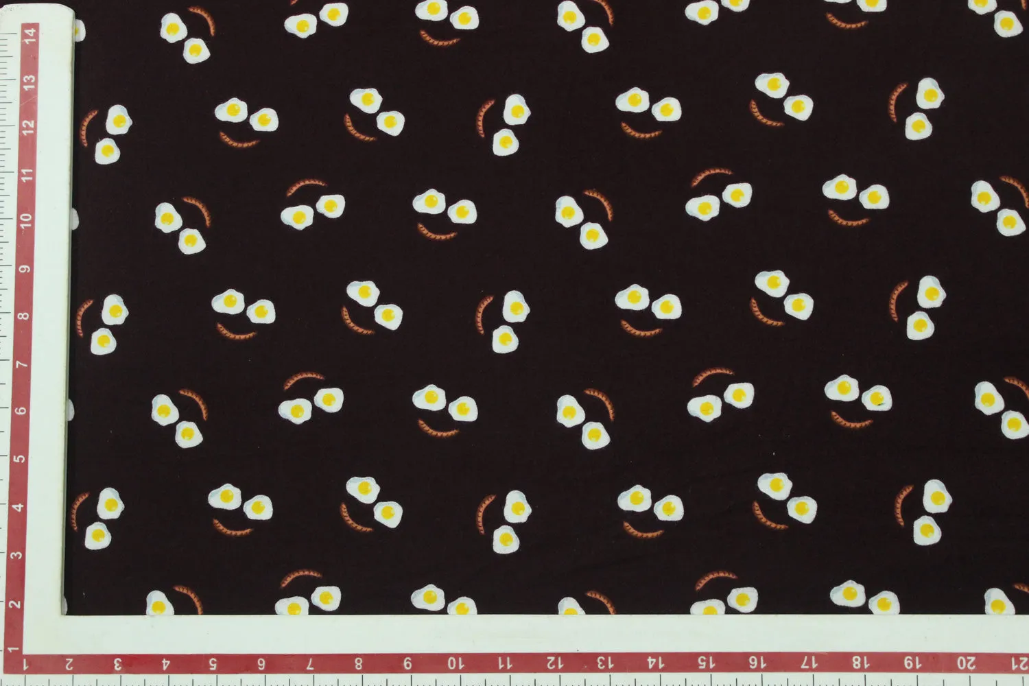 Brown Cotton Flannel Fabric