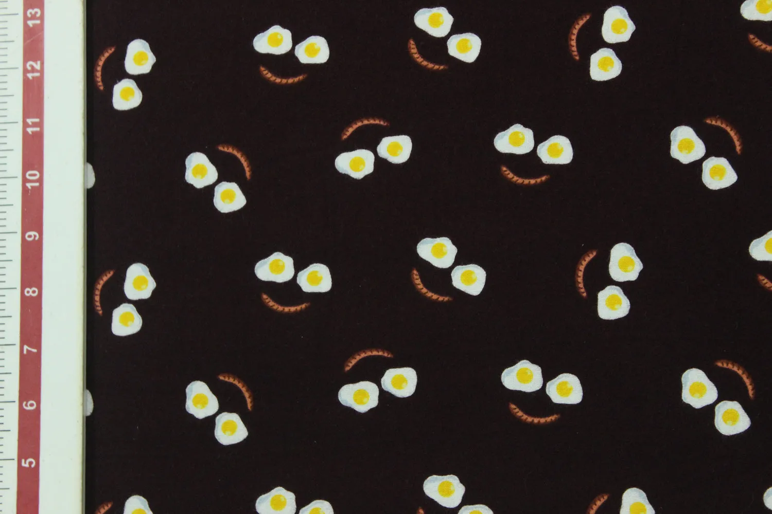 Brown Cotton Flannel Fabric