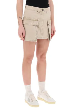 cargo mini skirt