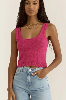 Catalina Tank Top-Very Berry