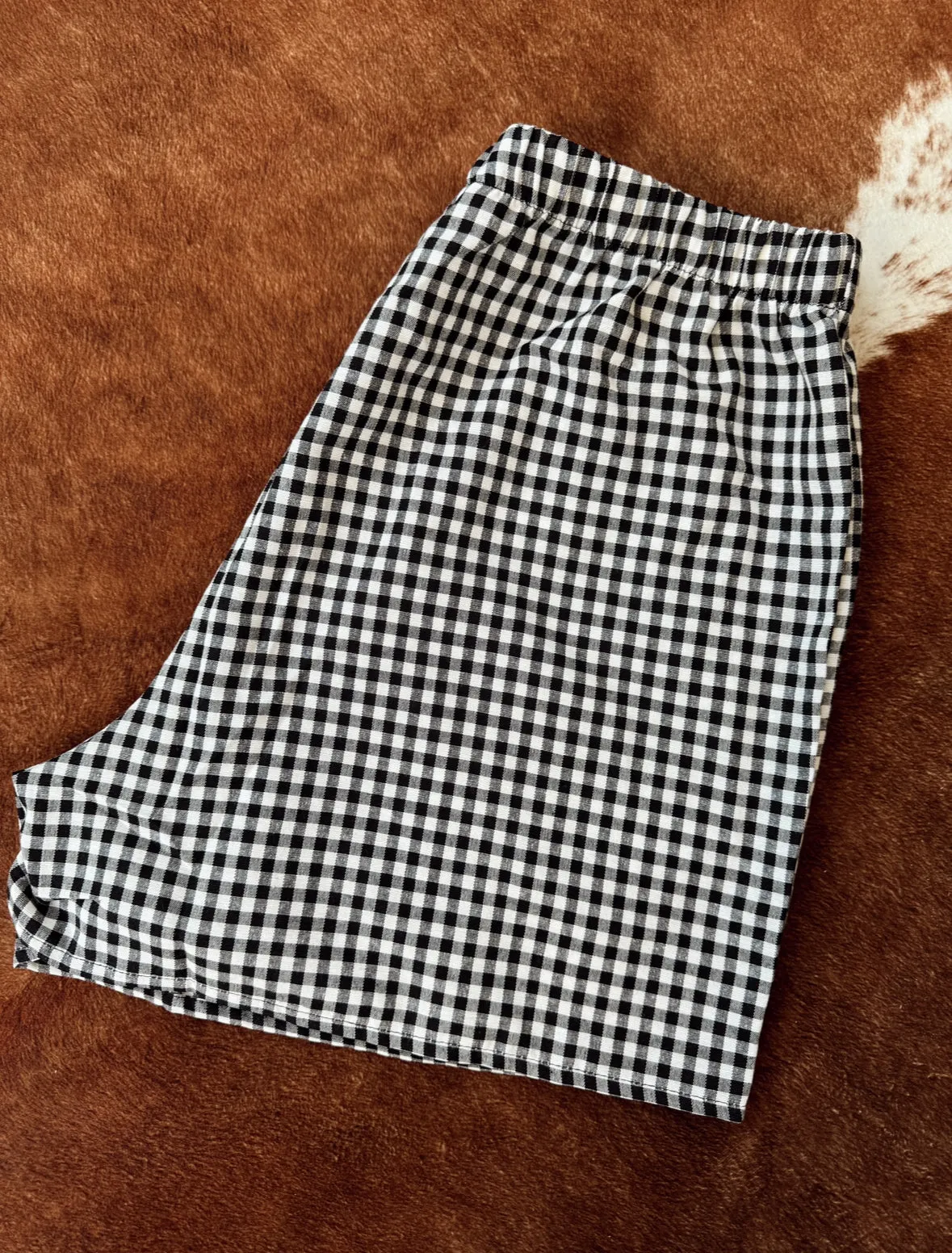 Checkered Boxer Shorts