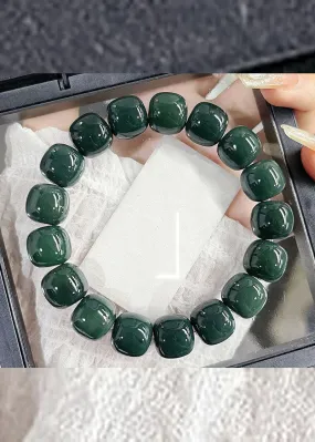 Chic Blackish Green Bodhiko Buddha Beads Bracelet ML0355