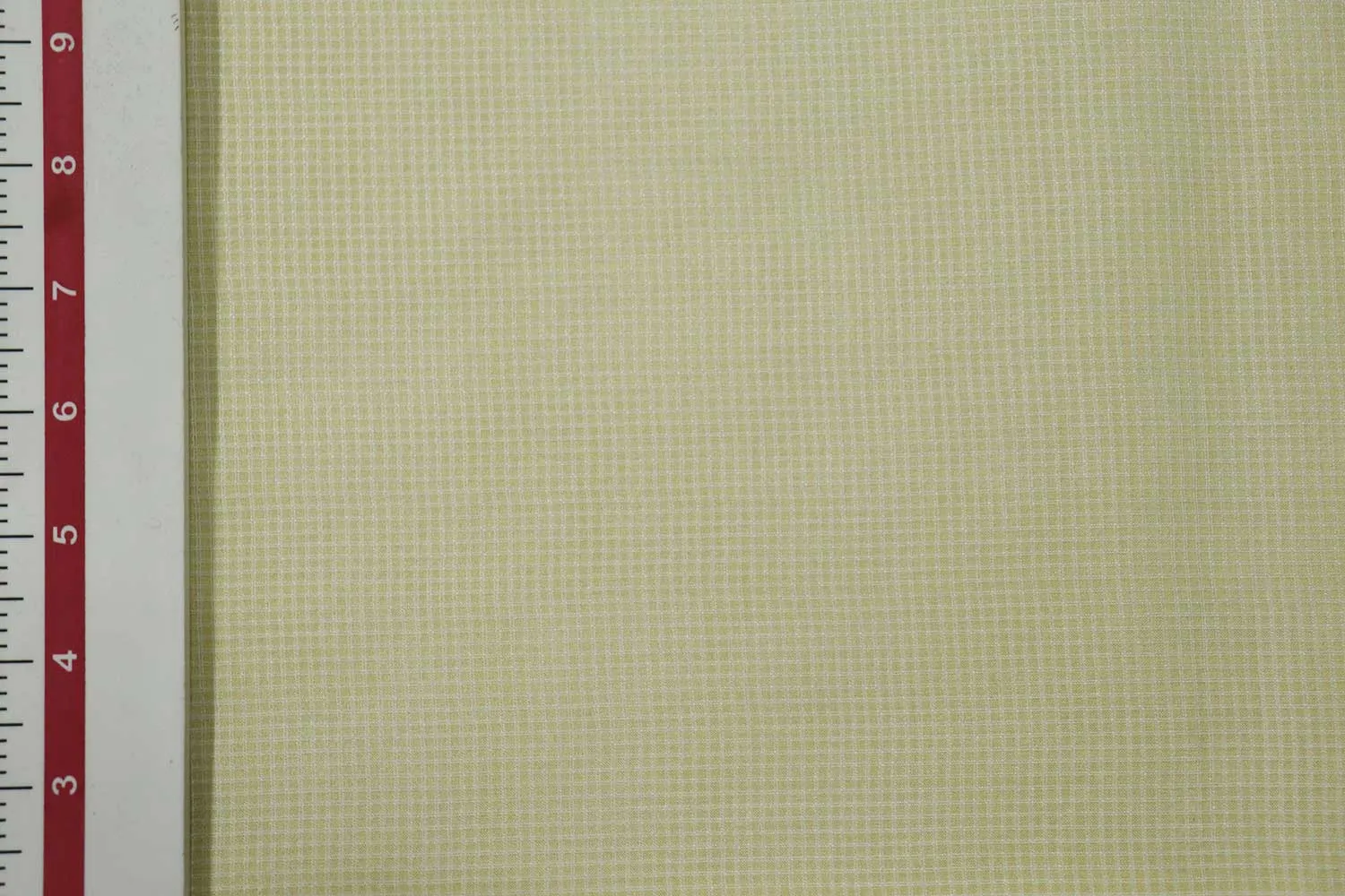 Dark Cream Checks Cotton Handspun Fabric