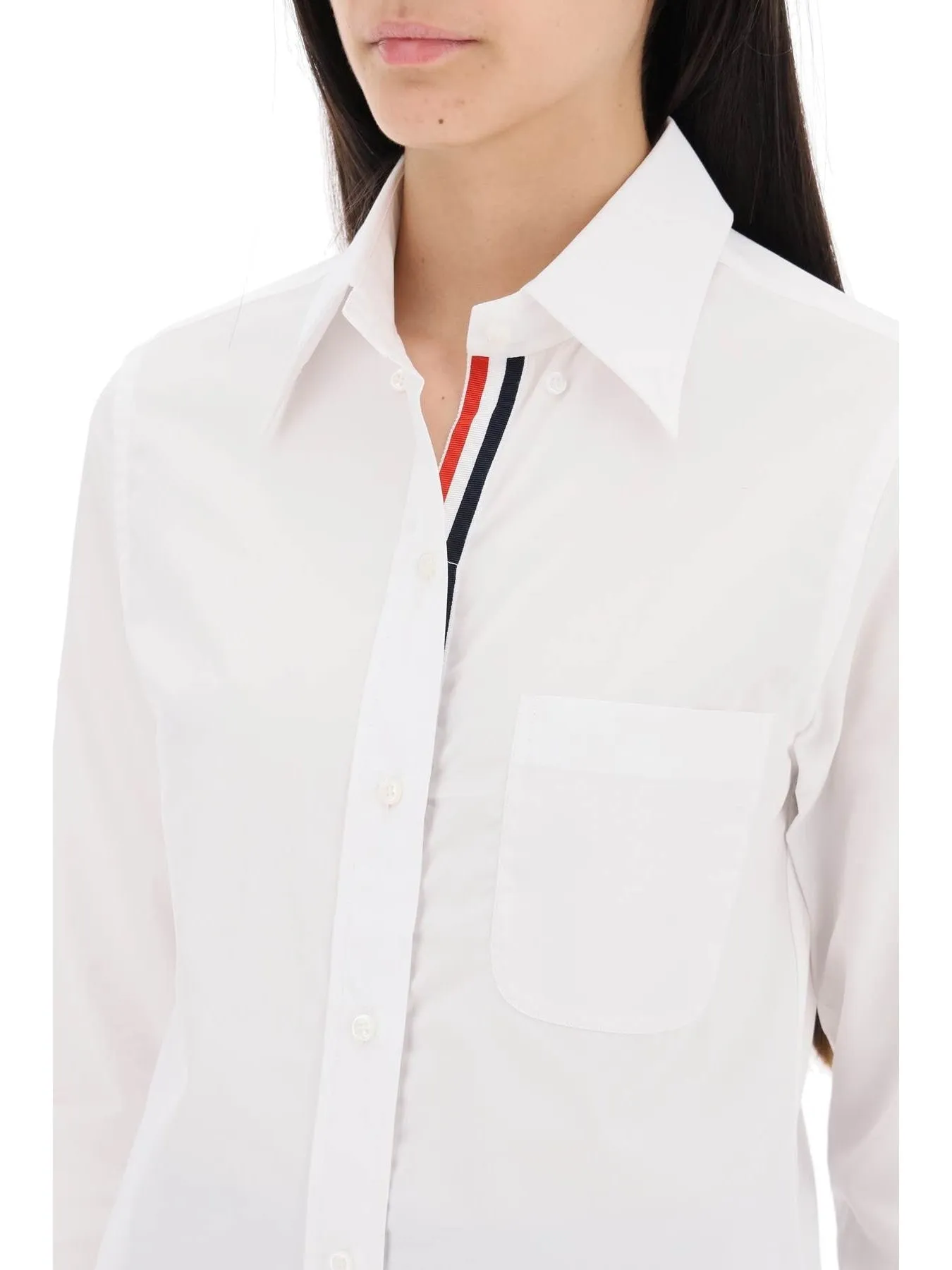 Fitted Poplin Shirt