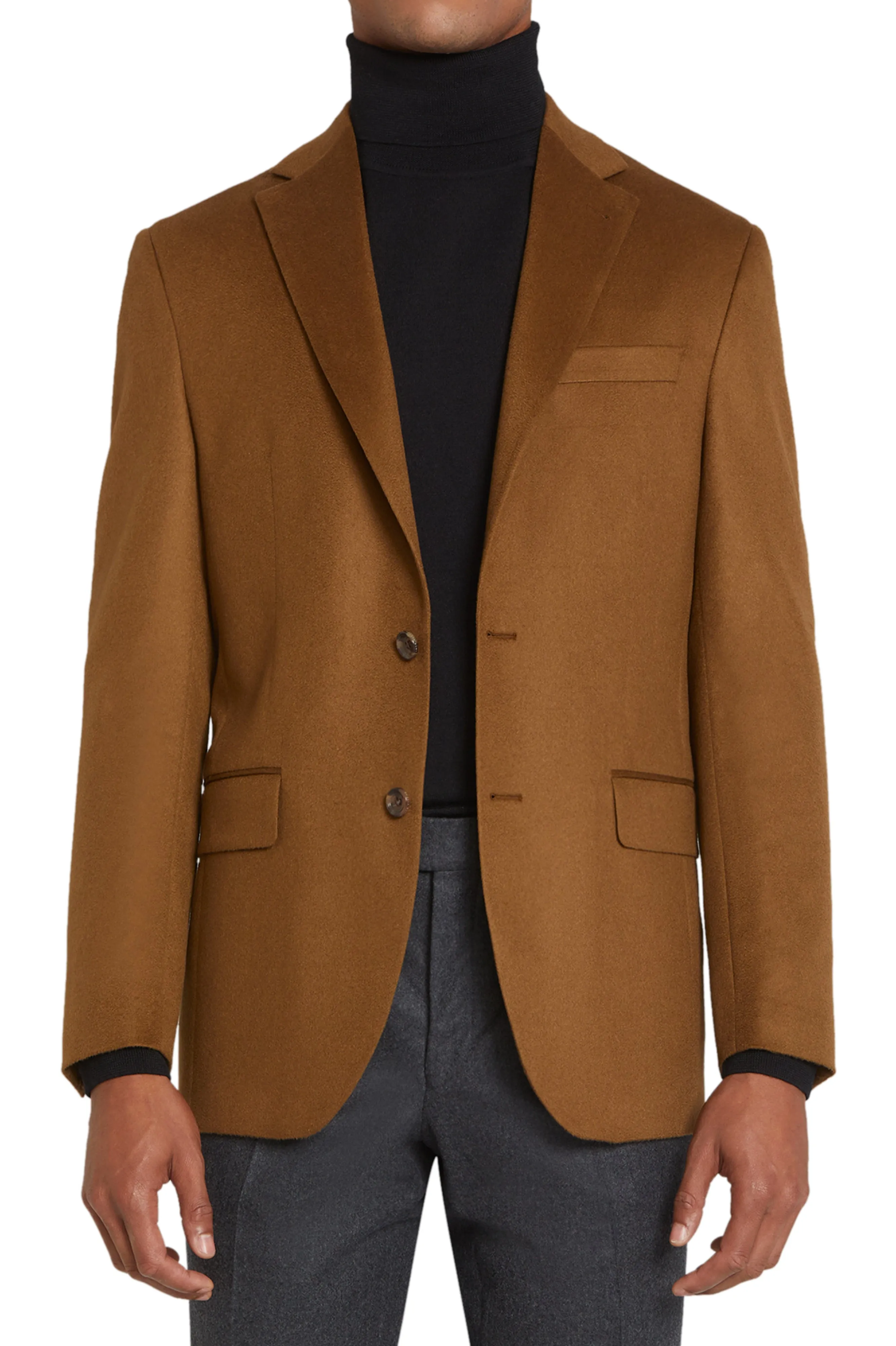 Jack Victor Cashmere Blazer, Camel