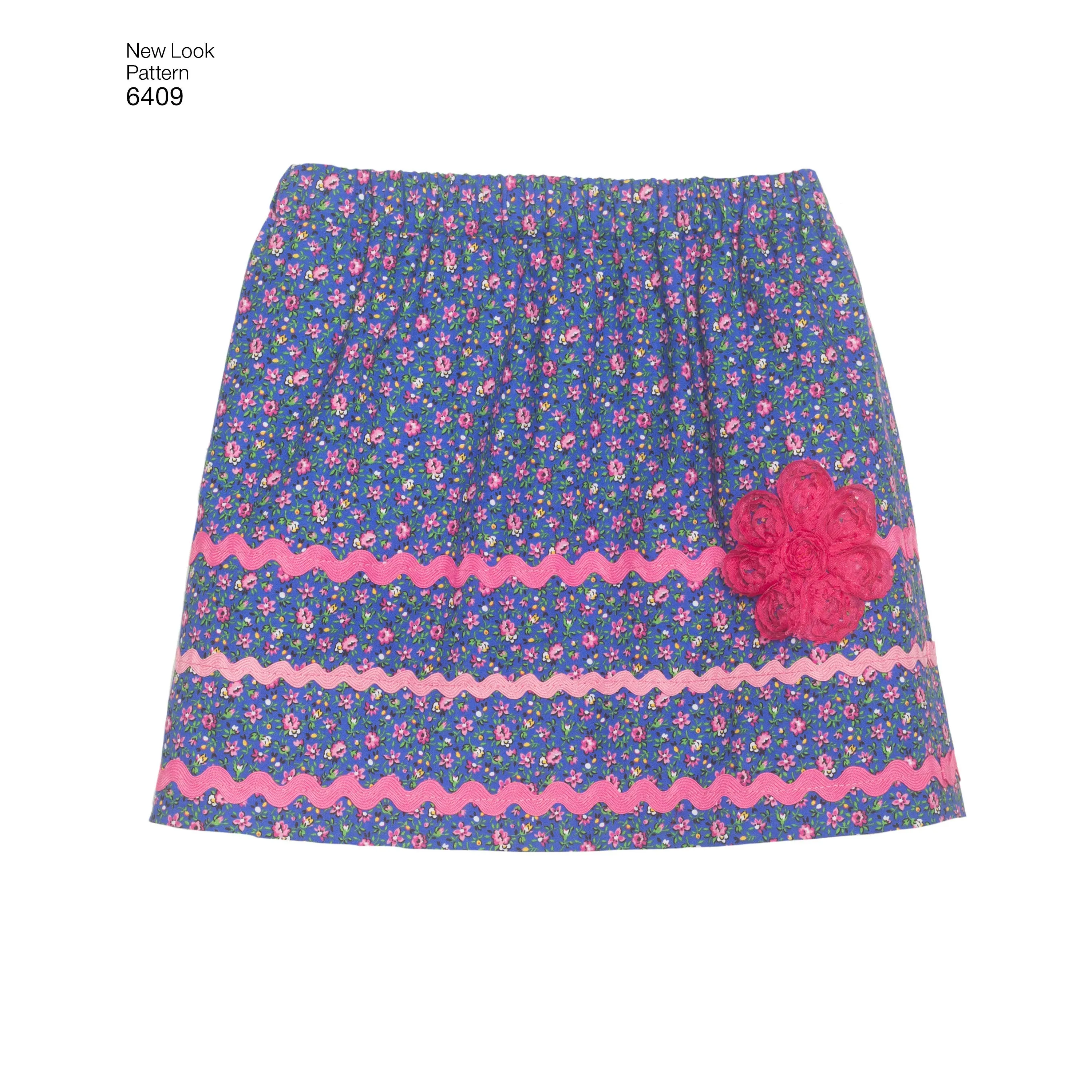 NL6409 Child's Pull-On Skirts