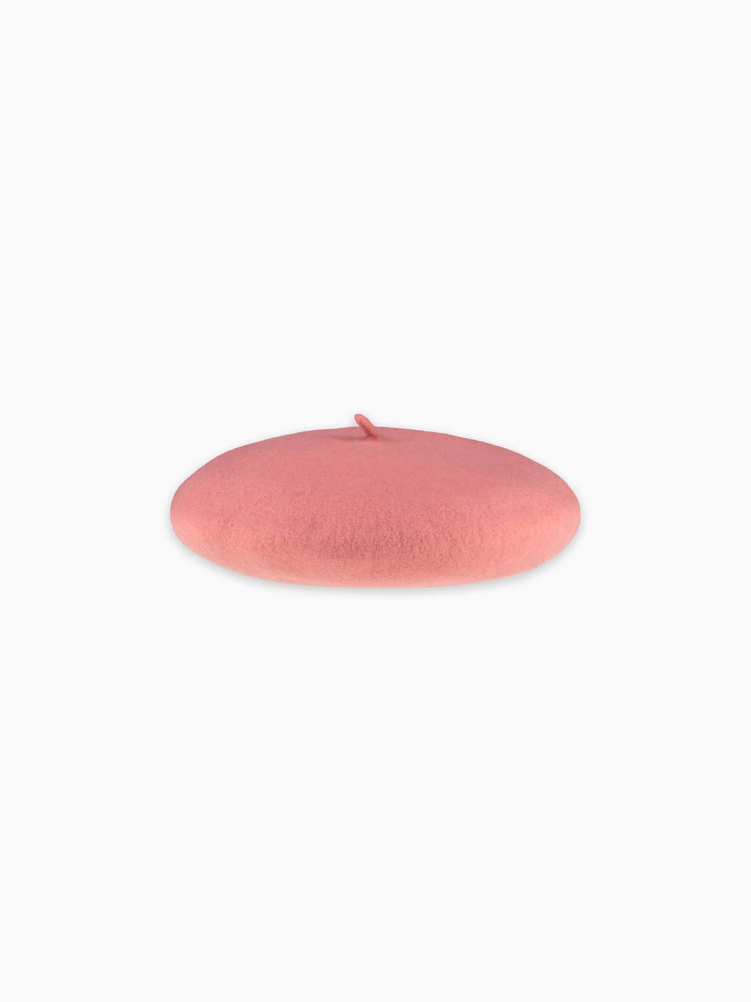 Pink Kids Wool Beret