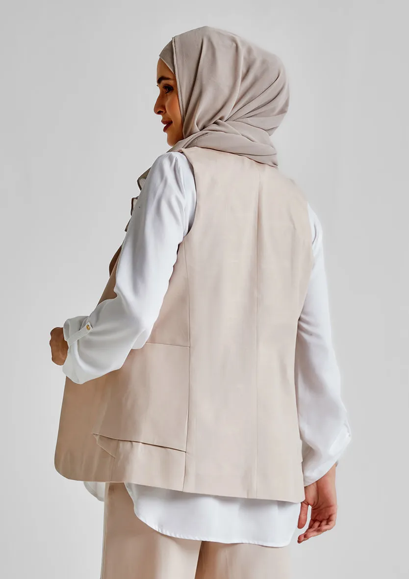 Side Folds Vest-Tencel™