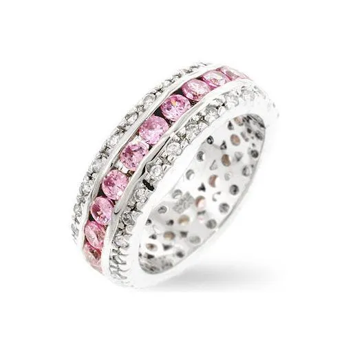 Soft Pink Eternity Band