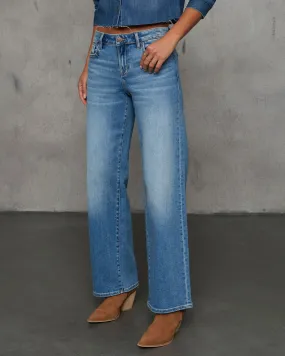 Tisla Straight Leg Dad Jeans