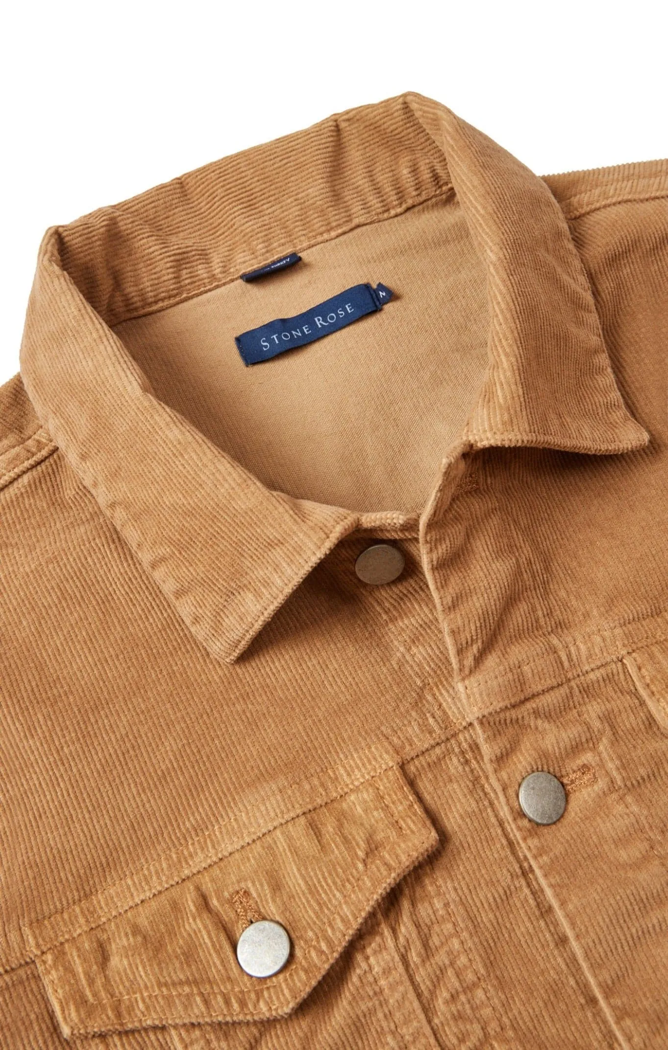 VALLEY - Brown Solid Antique Washed Jacket