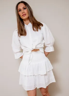 Vera Skirt Pure White